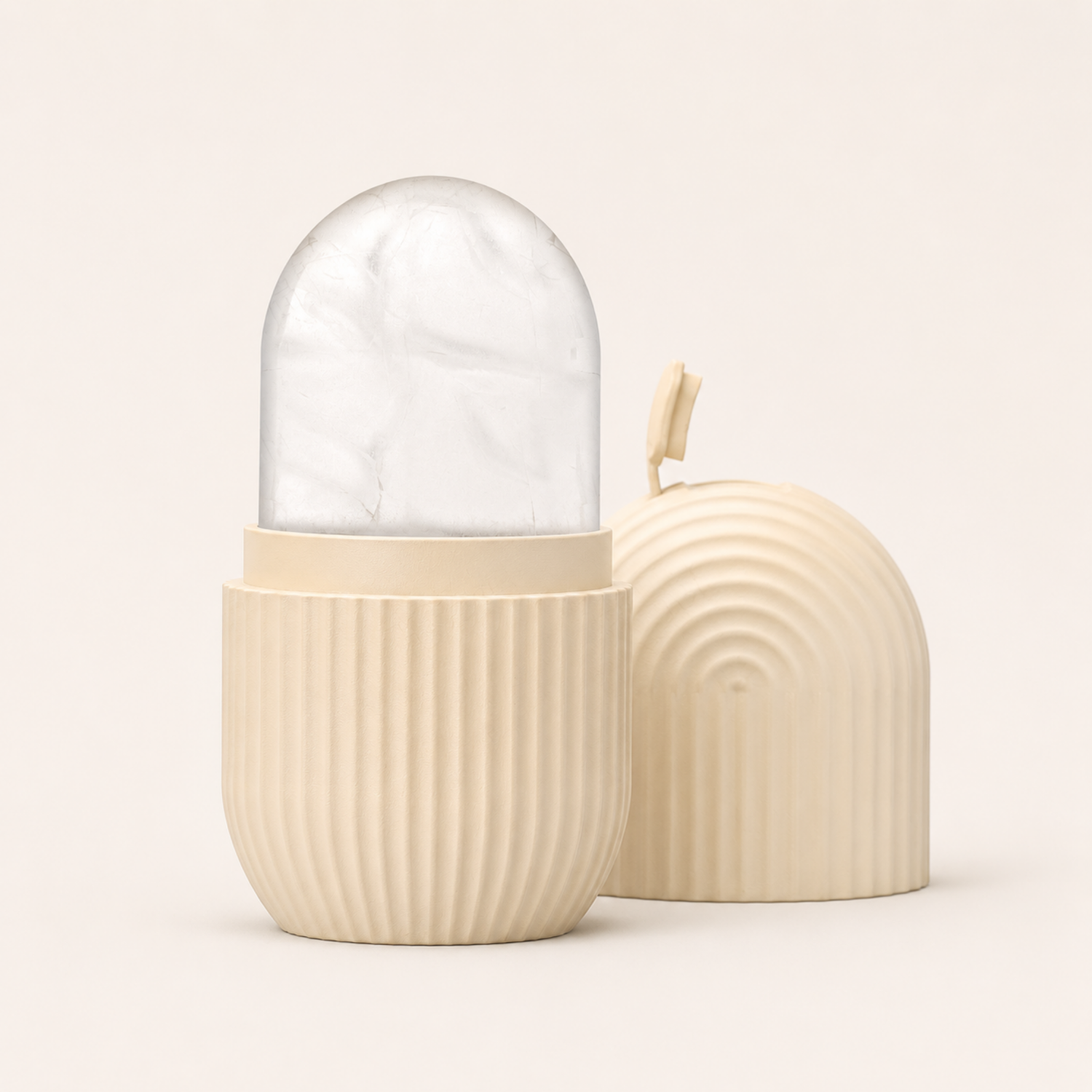 Sēlf Ritual ice roller creme compact design